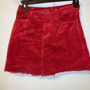 Brandy melville corduroy skirt